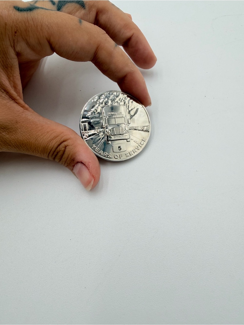 XPO Logistics 5 Years of Service Challenge Coin Trucking Token